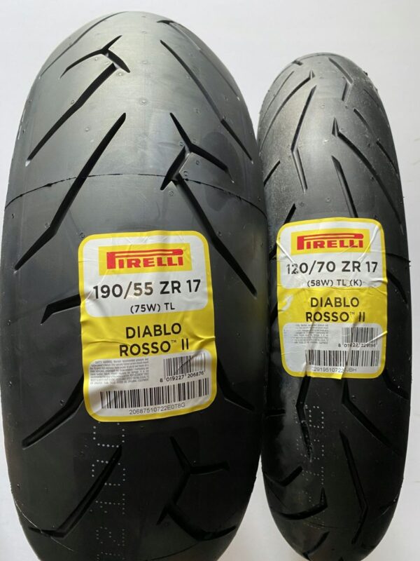 Pirelli: Size 190/55/17 & 120/70/17