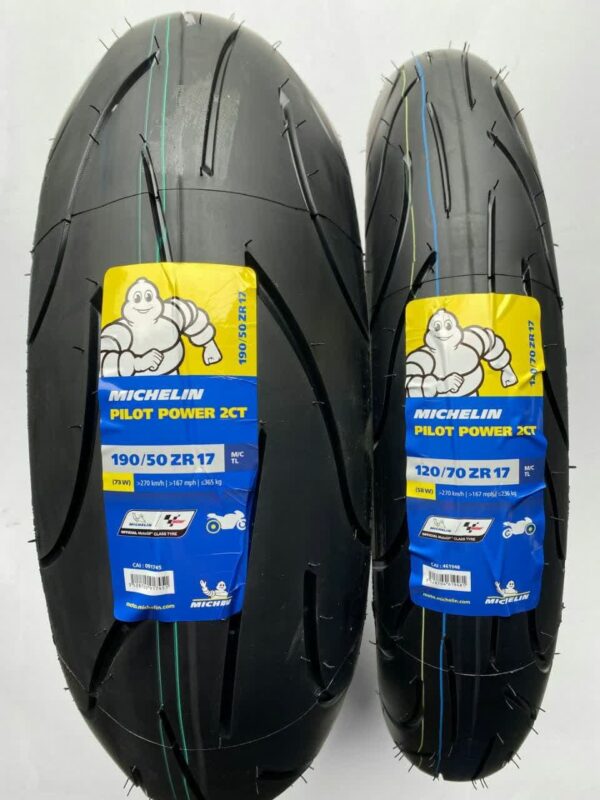 Michelin: 190/50/17 * 120/70/17